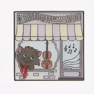 Loungefly Disney Aristocats Character Buildings Enamel Pin